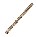 Drillpro 19pcs 1-10mm HSS M35 Cobalt Twist Drill Bit Set for Metal Wood Drilling