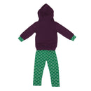 2Pcs Toddler Kids Girls Mermaid Hoodie Tops Pants Outfits Set 100 F6P9