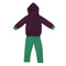 2Pcs Toddler Kids Girls Mermaid Hoodie Tops Pants Outfits Set 100 F6P9