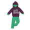 2Pcs Toddler Kids Girls Mermaid Hoodie Tops Pants Outfits Set 100 F6P9