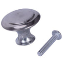 Cabinet Cupboard Door Drawer 28mm metal Pull Knob Handle 4pcs H3U9