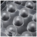 21 Bell Shaped Clear Polycarbonate Mould Chocolate Jelly Candy Mold Tray NewF5U5