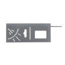 ABS Plastic Woodworking 0-170mm T Ruler 45 90 Degree Angle Ruler Multifunctional Marking Protractor Gauge Measuring Tools