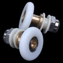 8 x Replacement Shower Door Rollers Runner Pulley 27 mm Wheel Diameter W9T3