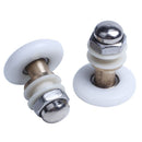 8 x Replacement Shower Door Rollers Runner Pulley 27 mm Wheel Diameter W9T3