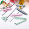 12Pcs/1Set Bag Clips Snack Fresh Food Storage Sealing Kitchen Tool
