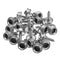 ZANLURE 25 Set Canvas Canopy Snap Stud Cap Boat Marine Cover Fastener Stainless Steel Screw