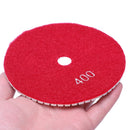 5 inch 125mm Wet Diamond Polishing Pads Marble Granite Grits 400 I5Y1