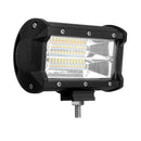 5Inch LED Work Light Bar Driving Lamp Flood Pods Dual Color for Off-Road Truck Trailer 4WD