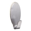 12pcs stainless steel Adhesive Kitchen Bathroom Wall Door Hook New P2K5