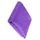 40 inch Round Table Cover Tablecloth Wedding Banquet Party Polyester Purple