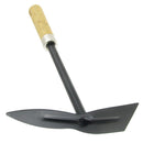 Wooden Handle Metal Hand Garden Tool Digging Hoe,black Y6N3