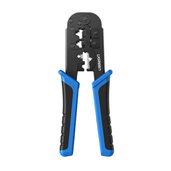 UGREEN ZJ307 RJ45 Cat6 Cat7 4/6/8P Crimper Plier Multi-function Cable Clamp Stripper Pressing Trimming Cable Clamp Plier
