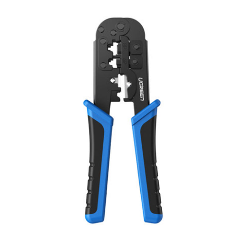 UGREEN ZJ307 RJ45 Cat6 Cat7 4/6/8P Crimper Plier Multi-function Cable Clamp Stripper Pressing Trimming Cable Clamp Plier