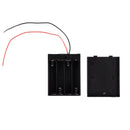 3pcs ON/OFF Battery Holder Case Cell Box for 4 x 1.5V AAA Batteries B5Y8