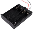 3pcs ON/OFF Battery Holder Case Cell Box for 4 x 1.5V AAA Batteries B5Y8