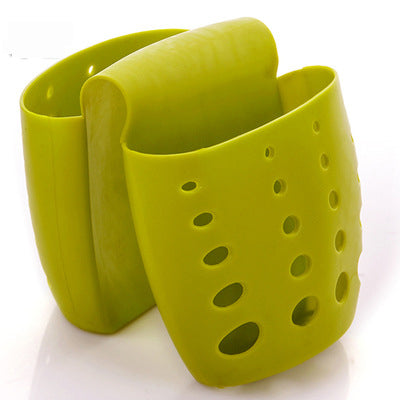 Kitchen Portable Hanging Drain Bag Basket Bath Storage Gadget Tools Sink Holder Sink Rack