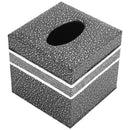 Square Leather Home Room Car Hotel Tissue Box Cover Paper Napkin Holder Cas M8W2