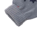 Baby Kids Five-pointed star Pattern Gloves Boys Girls Winter Warm Knitted M W8H1