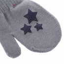 Baby Kids Five-pointed star Pattern Gloves Boys Girls Winter Warm Knitted M W8H1