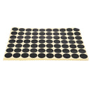 19mm Circles Round Code Stickers Self Adhesive Sticky Labels Black