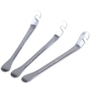 3PCS Heavy duty tyre lever set steel for Motorcycle Bike Puncture Wheel R1B1