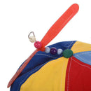 Adjustable Propeller Beanie Ball Cap Hat Multi-Color Clown Costume Accessor