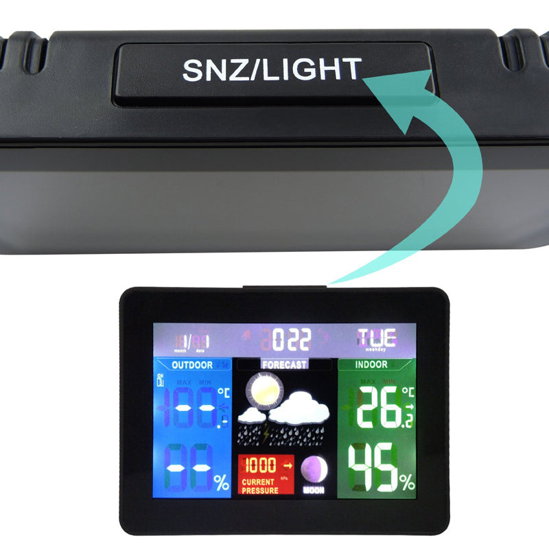 TS-71 Indoor Outdoor Temperature Monitor Digital Weather Station