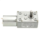 JSX1650-370 DC 12V 5RPM Worm Gear Motor 6mm Shaft High Torque Turbine Worm Gear Reduction Motor