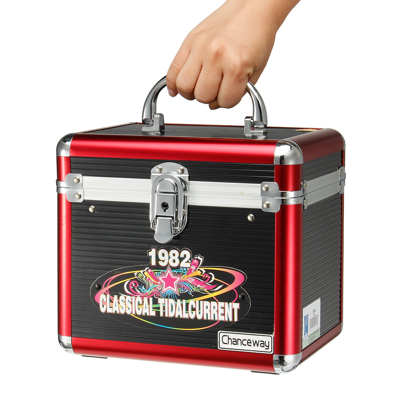 CD DVD Cases Discs Storage Box Aluminium Holder Carrying Case Folder Organizer