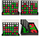 Connect In A Row 4 In A Line Board Game Toy Set Backgammon Kids Child Educational Toys Gift Family Fun