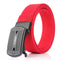 TUSHI 125cm x 3.4cm Punch Free Automatic Quick Release Buckle Tactical Belt Casual Belts