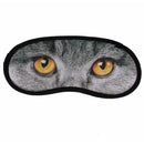 Cat Animal Eye Printed Sleep Masks Eye-shade Travel Aid Sleeping Blindfold Rest Mask