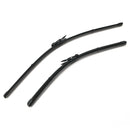 Pair 24 Inch +19 Inch Front Windscreen Wiper Blades Set For AUDI A3 2004-2012 RHD Vehicle