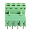 10x 2EDG 4Pin 5.08mm Pitch Plug-in Screw Terminal Block Connector Right Ang O7U6
