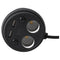 Cup-shaped Car Charger Multifunction Display Voltage 3.1A 2 USB Car Charger R7Y2