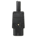 5PCS IEC 320 C13 Female Plug Adapter 3pin Socket Power Cord Rewirable Conne S7S8