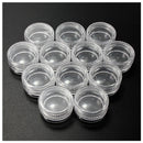 Plastic Box For Jewelry Beads Pills Storage & 12 Round Organizer Containers H2R5