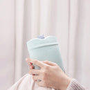 Jordan&Judy R2 Hot Water Bag 3-5h Insulation Microwave Heating Silicone Bottle Ice Pack Hand Warmer