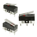 10Pcs 2A 125V Mini-Limit Switch Lever Roller Arm Actuator SPDT Snap Action  T3B4