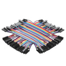 200pcs 10cm 2.54mm Female to Female Breadboard Jumper Wire Cable for Arduin