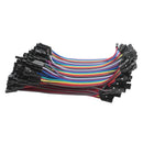 200pcs 10cm 2.54mm Female to Female Breadboard Jumper Wire Cable for Arduin