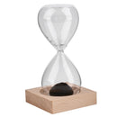 1Pcs Hand-blown Timer clock Magnet Magnetic Hourglass Hourglass crafts sand
