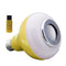 E27 12W Wireless bluetooth RGBW Music Playing Speaker LED Light Bulb with Remote Control AC100-240V