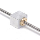 Machifit 13pcs 500mm CNC Parts Optical Axis Guide Bearing Housings Aluminum Rail Shaft Support Screws Set