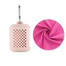 Quick Dry Microfiber Sport Towel with Storage Box Portable Moisture Absorbent 16" Outdoor Towel