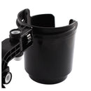 Car Auto Black 9.5cm Drink Can Cup Bottle Adjustable Holder Bracket H1J2