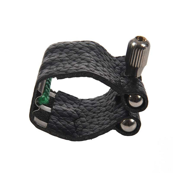 Leather Mark Nozzle Lock Ligature with Straightener for Alto Tenor Standard