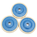 3pcs 100mm 4Inch Grinding Pad wool Polishing Disc Abrasive Wheel Felt Buffe