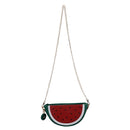 Creative Personality Female Bag New Summer Watermelon Fruit Half Bag Aslant P2L6